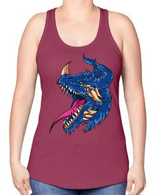 dragon 173# - dragon -Racerback Tank
