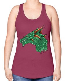 dragon 180# - dragon -Racerback Tank