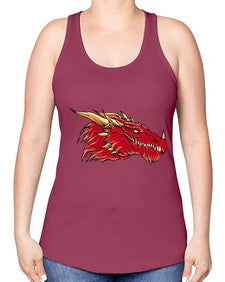 dragon 181# - dragon -Racerback Tank