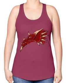 dragon 185# - dragon -Racerback Tank