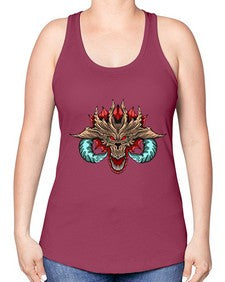 dragon 192# - dragon -Racerback Tank