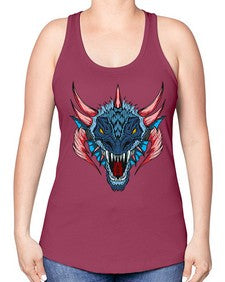 dragon 193# - dragon -Racerback Tank