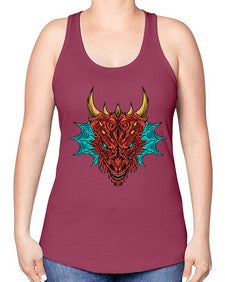 dragon 195# - dragon -Racerback Tank