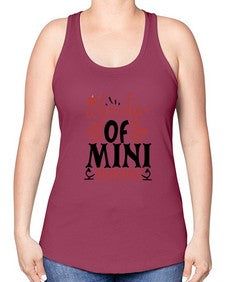 educator of mini humans Style 133# - teacher -Racerback Tank