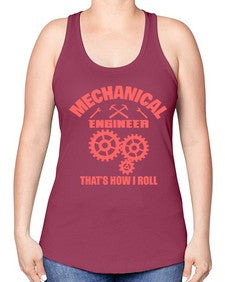 engineer roll 767# - engineer -Racerback Tank