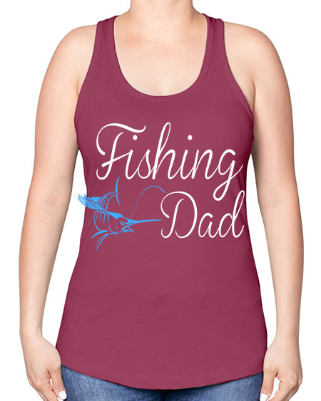 fishing 22# - shark-fish -Racerback Tank
