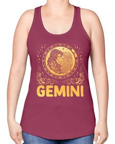gemini 16# - gemini -Racerback Tank