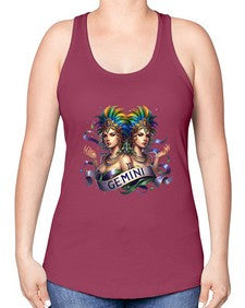 gemini 243# - gemini -Racerback Tank