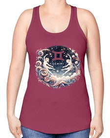 gemini 248# - gemini -Racerback Tank
