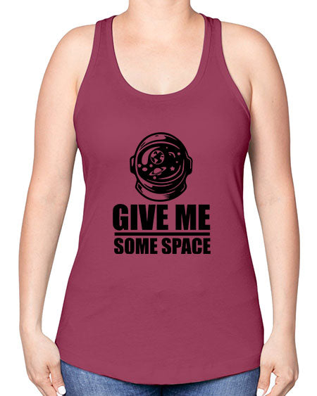 give me some space 34# - space -Racerback Tank