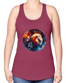 leo 300# - leo -Racerback Tank