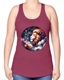 leo 301# - leo -Racerback Tank
