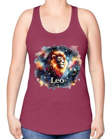 leo 312# - leo -Racerback Tank