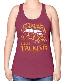 leo king 296# - leo -Racerback Tank