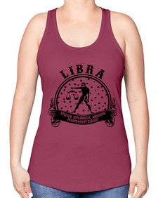 libra 25# - libra -Racerback Tank