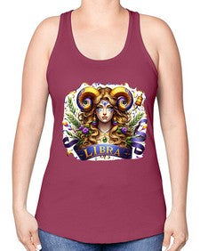 libra 316# - libra -Racerback Tank