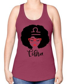 libra 332# - libra -Racerback Tank