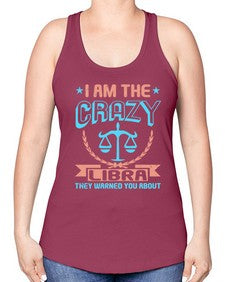 libra 333# - libra -Racerback Tank