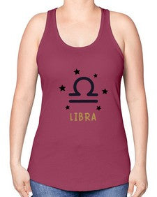 libra 336# - libra -Racerback Tank