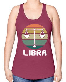 libra 337# - libra -Racerback Tank