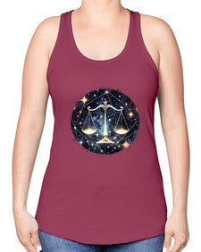 libra 340# - libra -Racerback Tank