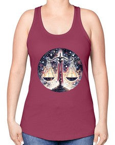 libra 343# - libra -Racerback Tank