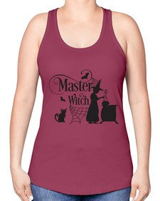 master witch 33# - witch -Racerback Tank