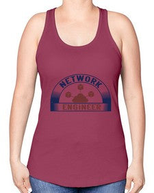 network engineer Style 306# - engineer -Racerback Tank