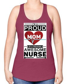 nurse tshirpng 1207# - nurse -Racerback Tank