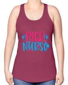 picu nurse Style 1316# - nurse -Racerback Tank