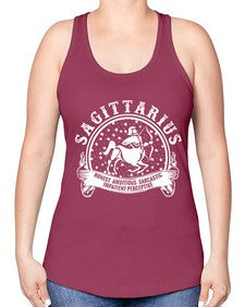 sagittarius 34# - sagittarius -Racerback Tank