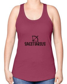 sagittarius 405# - sagittarius -Racerback Tank