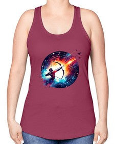 sagittarius 419# - sagittarius -Racerback Tank