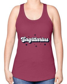 sagittarius 421# - sagittarius -Racerback Tank