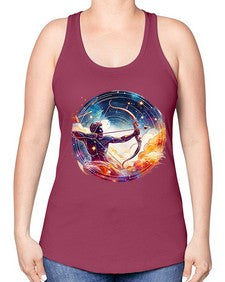 sagittarius 428# - sagittarius -Racerback Tank