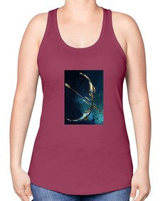 sagittarius 51# - sagittarius -Racerback Tank