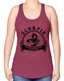 scorpio 29# - scorpio -Racerback Tank