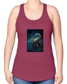 scorpio 46# - scorpio -Racerback Tank