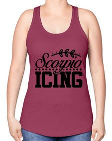 scorpio icing 442# - scorpio -Racerback Tank