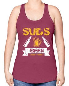 suds beer 1588# - beer -Racerback Tank