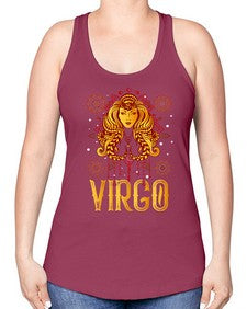 virgo 138# - virgo -Racerback Tank