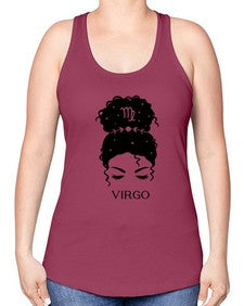 virgo 546# - virgo -Racerback Tank