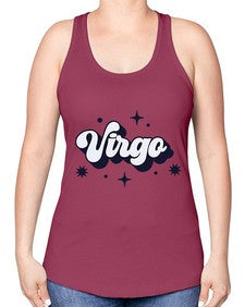 virgo 547# - virgo -Racerback Tank