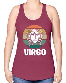 virgo 551# - virgo -Racerback Tank