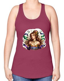 virgo 552# - virgo -Racerback Tank