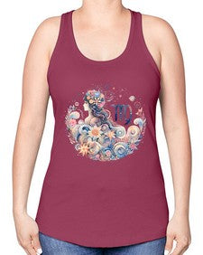 virgo 553# - virgo -Racerback Tank