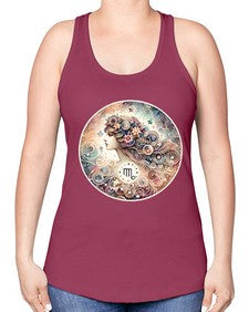 virgo 556# - virgo -Racerback Tank