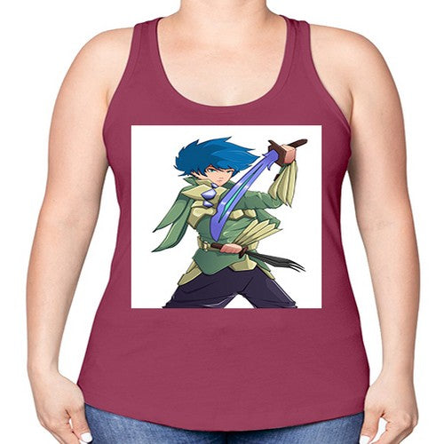 wind breaker21# - anime -Racerback Tank