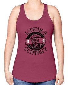 witches brew company 7# - witch -Racerback Tank