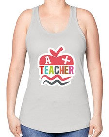 ATeacher 583# - teacher -Racerback Tank
